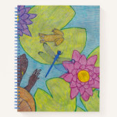 Scène d'étang (simple) - Cahier (Devant)