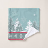 Scène d'hiver (Gant de toilette)