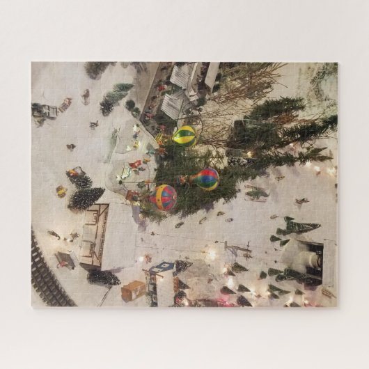 Scène d'hiver Jigsaw Puzzle (Horizontal)