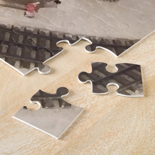 Scène d'hiver Jigsaw Puzzle (Côté)