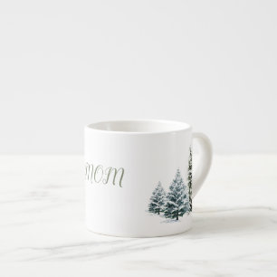 Scène d'hiver personnalisée os Chine Mug