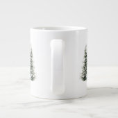 Scène d'hiver personnalisée os Chine Mug (Dos)