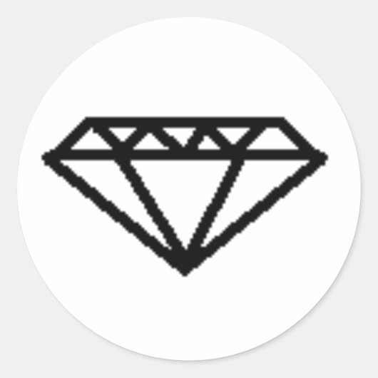 SCÈNE DIAMOND YO! RONDE STICKER (Voorkant)