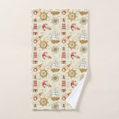 Scène d'océan (Serviette à main)