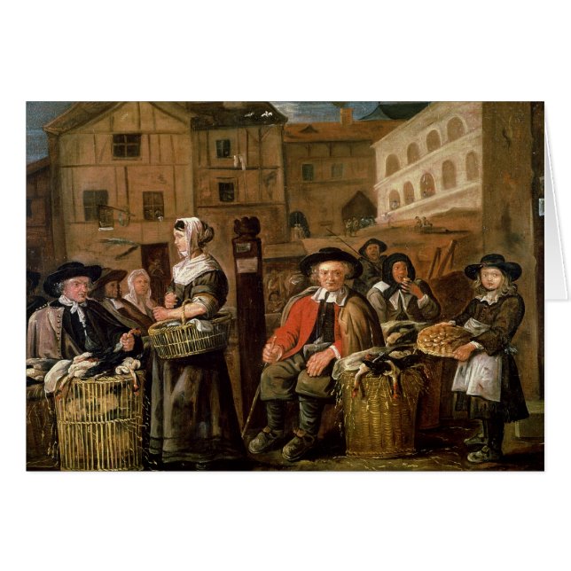 Scène du marché (Devant horizontal)