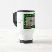 Scène Elf Noël Photo Voyage Mug (Devant gauche)