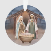 Scène et écriture religieuse de la Nativité de Noë (devant)