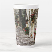 Scène extérieure Latte Mug (Devant)