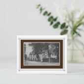 scène - Finchley, Londen Briefkaart (Staand voorkant)