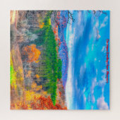 Scène Forêt Wisconsin. Jigsaw Puzzle (Horizontal)