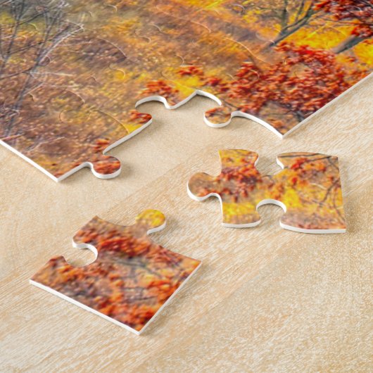 Scène Forêt Wisconsin. Jigsaw Puzzle (Côté)