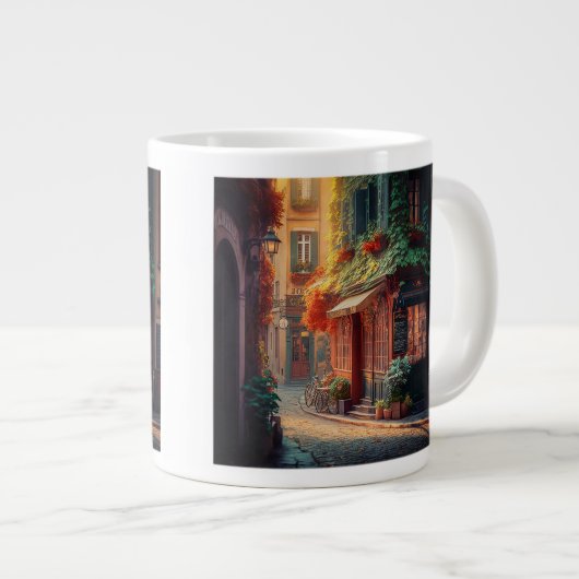 Scène française Jumbo Mug (Devant droit)