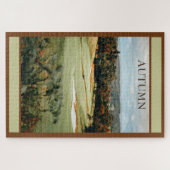 Scene Golf d'automne Photo Jigsaw Puzzle (Horizontal)