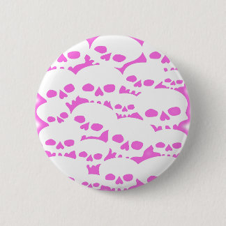 Scene Kind Skulls Ronde Button 5,7 Cm