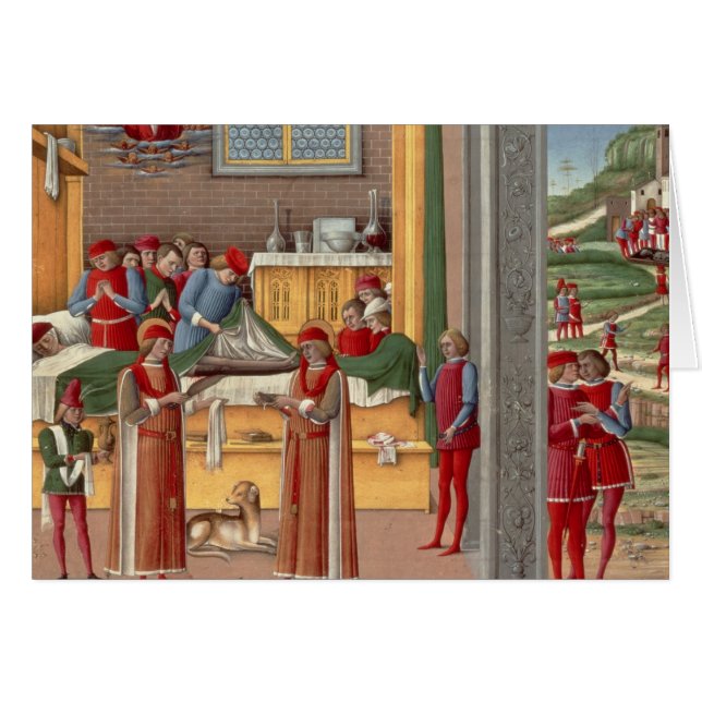 Scène médiévale d'amputation (Devant horizontal)