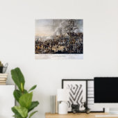 Scene na de slag om Waterloo Poster (Thuiskantoor)
