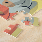 Scène Nativité Puzzle de Noël (Côté)