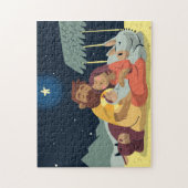 Scène Nativité Puzzle de Noël (Vertical)