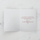 Scène Neige Avec Carte De Noël Aigle (Intérieur)