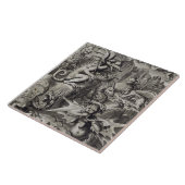 Scene of Hell, illustratie uit boek 1 Deel 3 Cha Tegeltje (Zijkant)