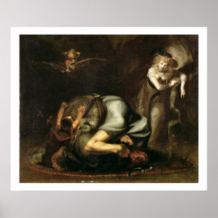 Scene of Witches from 'The Masque of Queens' by Be Poster