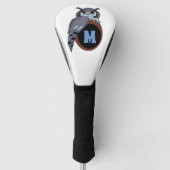 Scène Owl Monogram Golfheadcover (Voorkant)