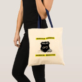 Scène politiecriminaliteit tote bag (Voorkant (product))