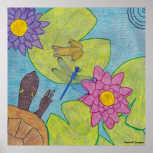 Scène Pond - Impression de l'affiche