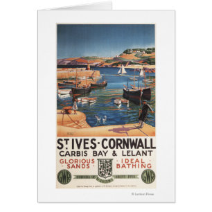 Scène portuaire avec Girl and Gulls Railway