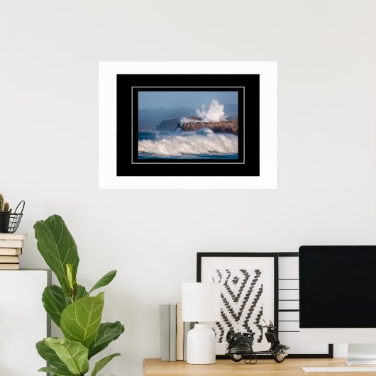 Scène Poster Beach (Bureau à domicile)