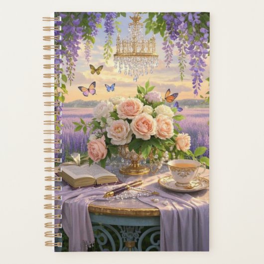 Scène rêvée et douce d'une somptueuse, Florale (Devant)