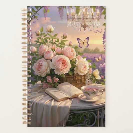 Scène rêvée et douce d'une somptueuse, Florale (Devant)