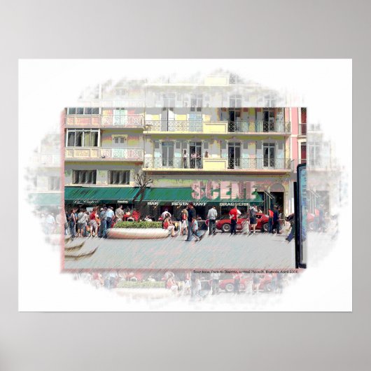 SCENE Tour Auto Poster (Voorkant)