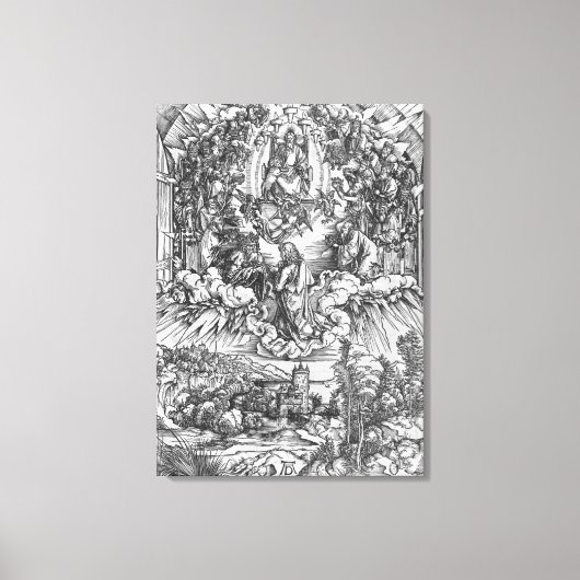 Scène uit de Apocalypse Canvas Afdruk (Voorkant)