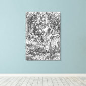Scène uit de Apocalypse Canvas Afdruk (Insitu (Houten vloer))