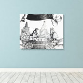Scène uit de drievoudige processie van Maximilian Canvas Afdruk (Insitu (Houten vloer))