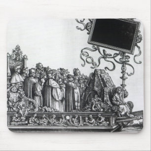 Scène uit de drievoudige processie van Maximilian Muismat