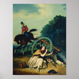 Scène uit de Frans-Russische oorlog van 1812, 1830 Poster