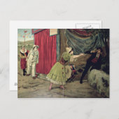 Scène uit de opera "Pagliacci" Briefkaart (Voorkant / Achterkant)