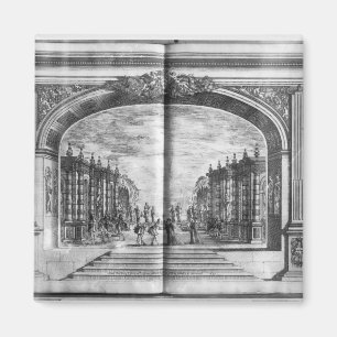 Scene uit de "Shepherd's Oracles" Magneet