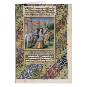Scene uit de "Uren van Louis d'Orleans"