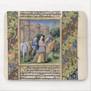 Scene uit de "Uren van Louis d'Orleans" Muismat