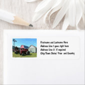 Scène uit het land etiket (Insitu)