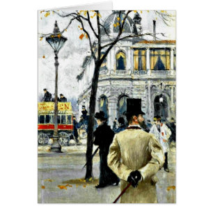 Scene uit Kopenhagen; Paul Gustave Fischer art