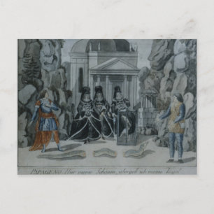 Scène uit 'The Magic Flute' Briefkaart