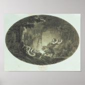 Scène uit 'The Magic Flute' van Mozart Poster (Voorkant)