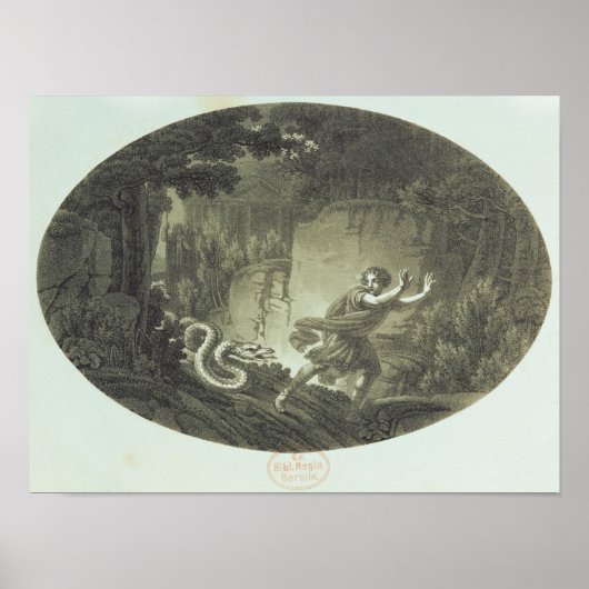 Scène uit 'The Magic Flute' van Mozart Poster (Voorkant)