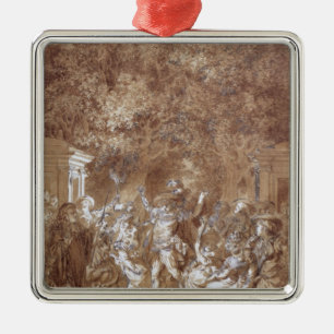 Scène uit 'The Marriage of Figaro' Metalen Ornament