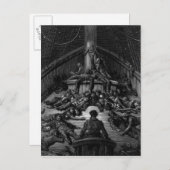 Scène uit 'The Rime of the Ancient Mariner' 3 Briefkaart (Voorkant / Achterkant)