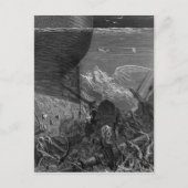 Scene uit 'The Rime of the Ancient Mariner' Briefkaart (Voorkant)